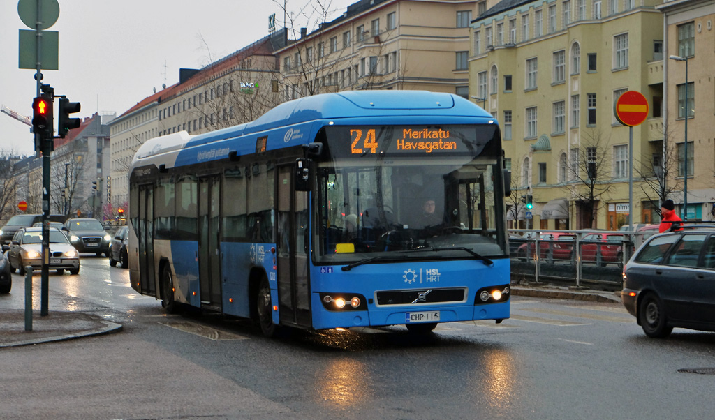 Финляндия, Volvo 7700 Hybrid № 1202