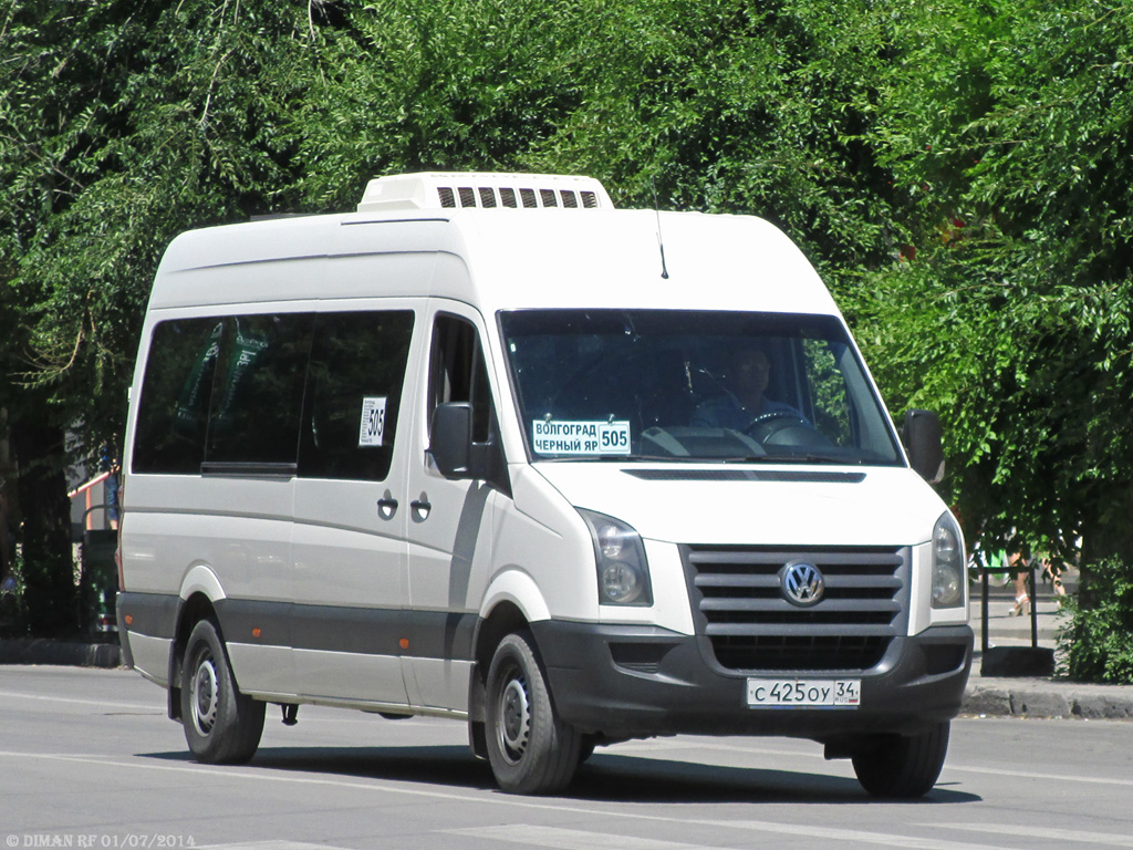 Волгоградская область, Volkswagen Crafter № С 425 ОУ 34