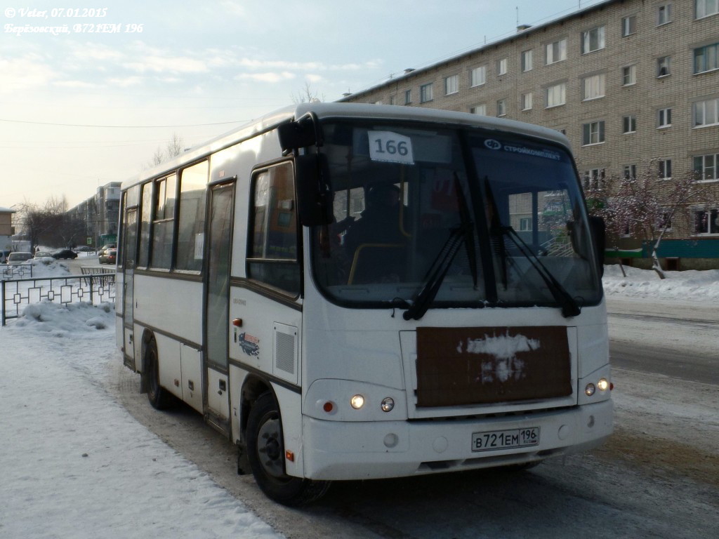 Свердловская область, ПАЗ-320402-05 № В 721 ЕМ 196