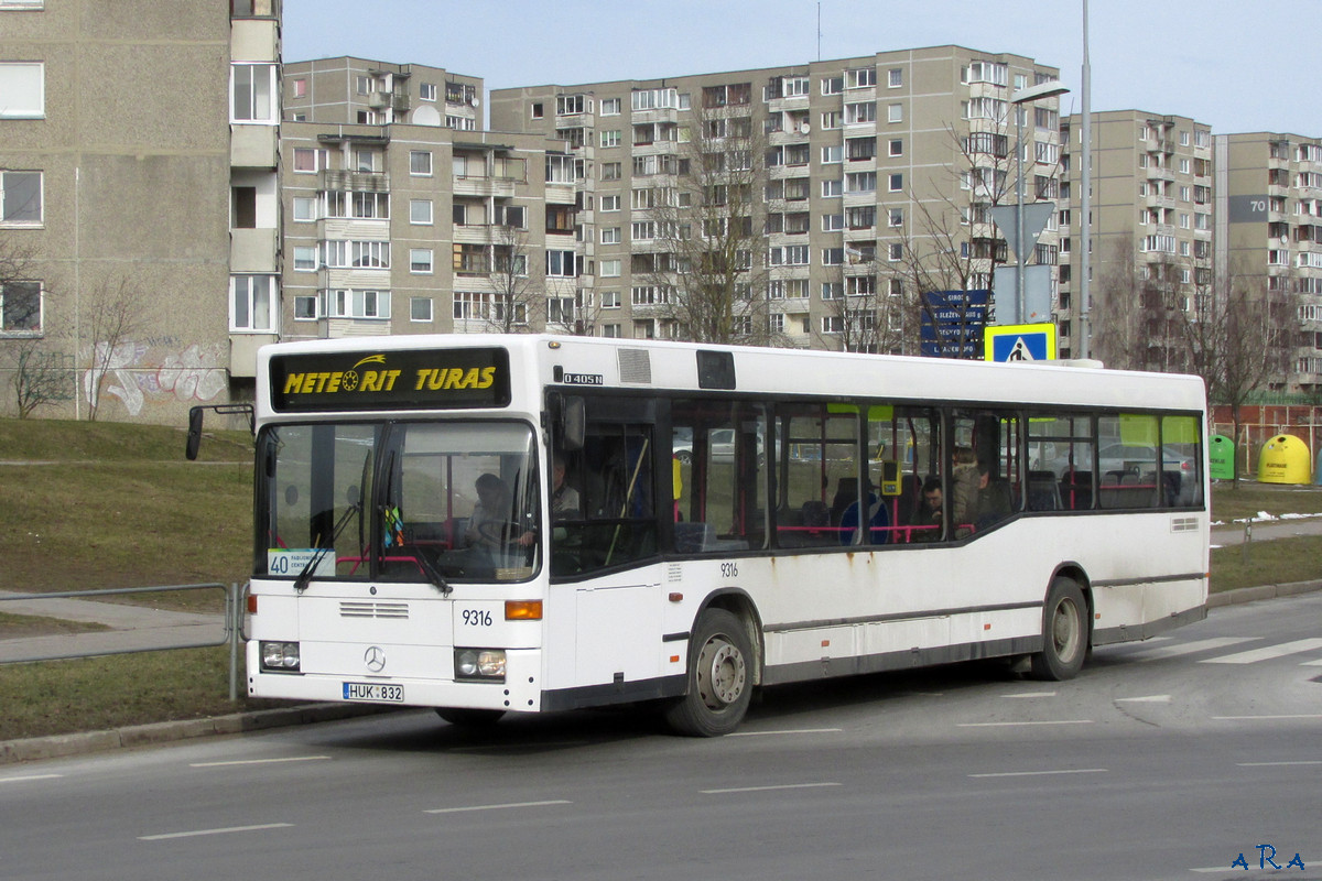 Литва, Mercedes-Benz O405N2 № 9316