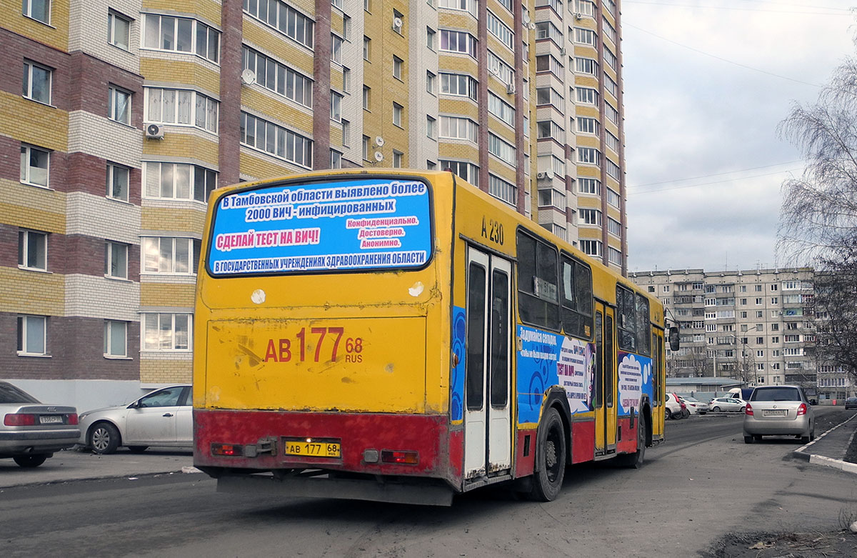 Тамбовская область, Jelcz M11 № АВ 177 68