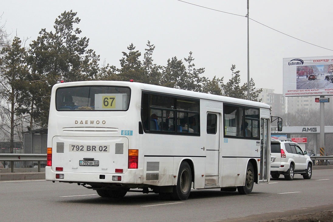 Алматы, Daewoo BS106 (СемАЗ) № 611