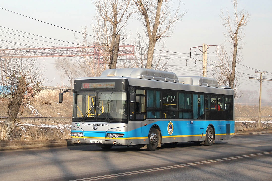 Алматы, Yutong ZK6118HGA № 506