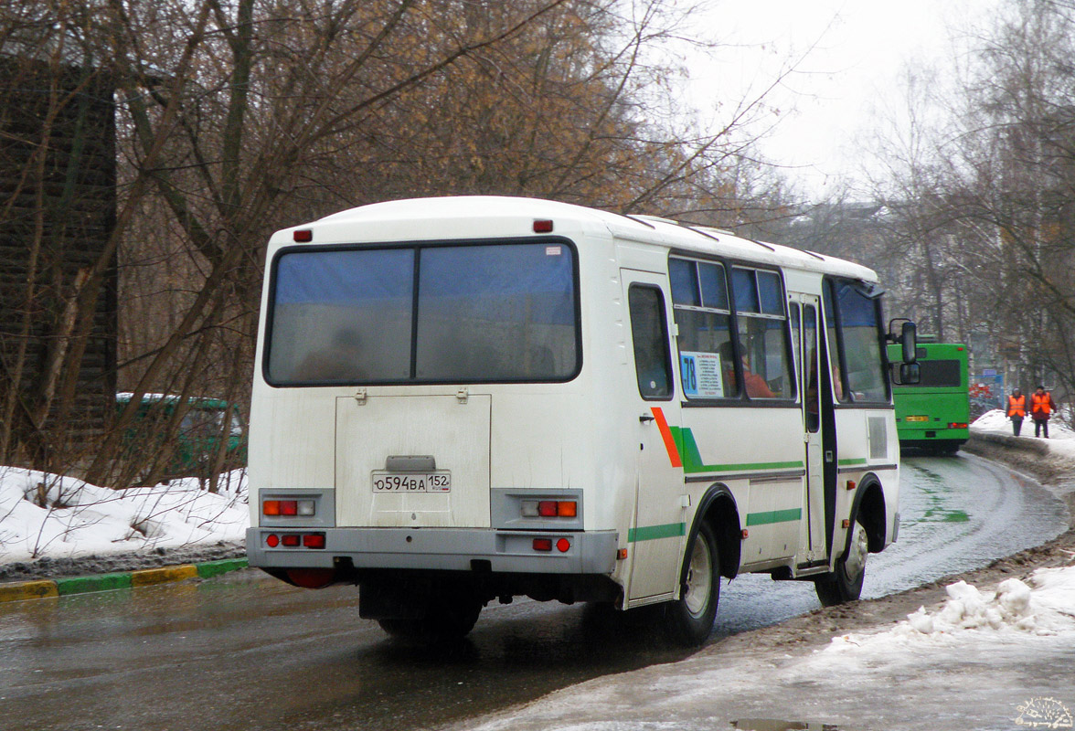 Nizhegorodskaya region, PAZ-32053 # О 594 ВА 152