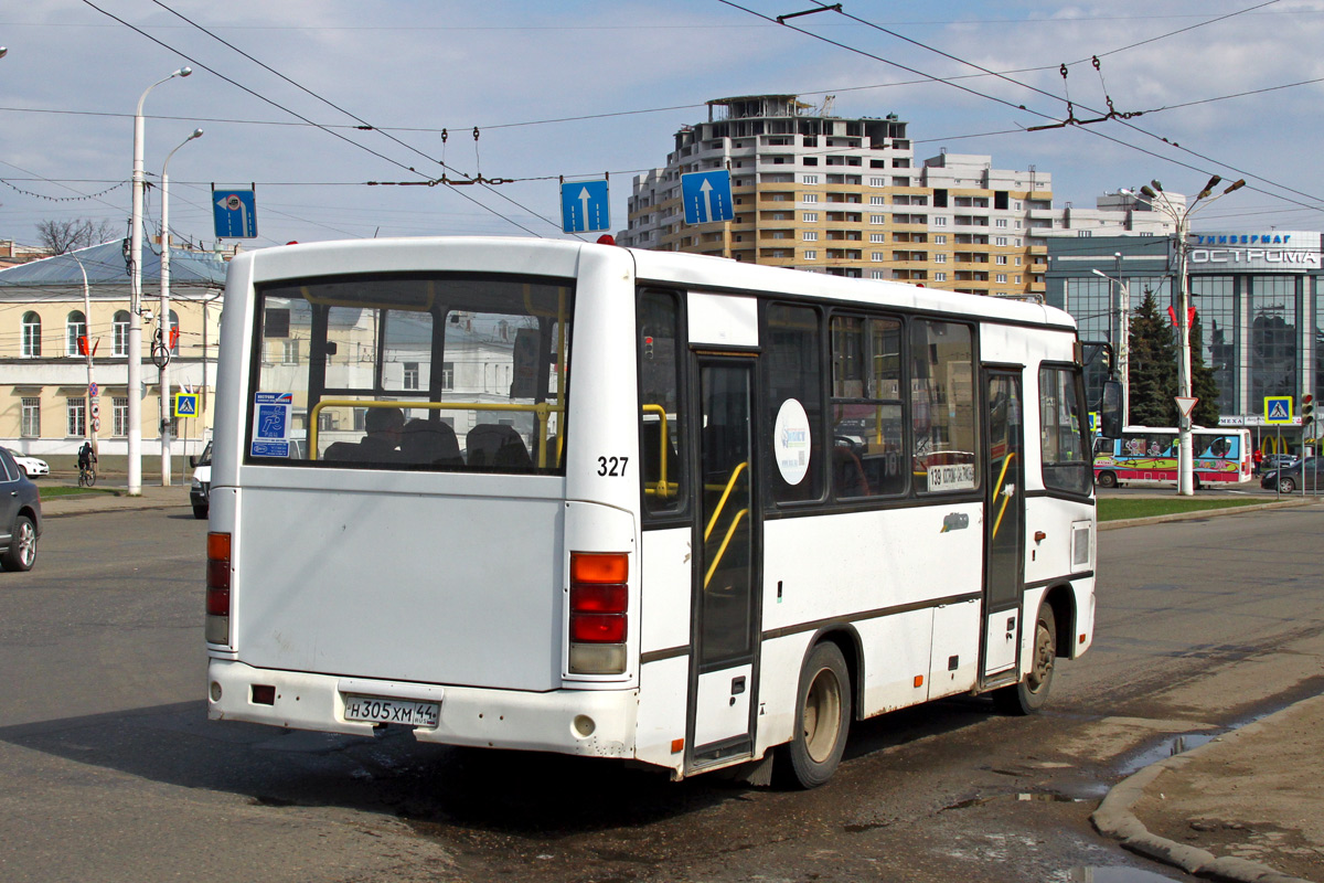 Костромская область, ПАЗ-320402-03 № 327