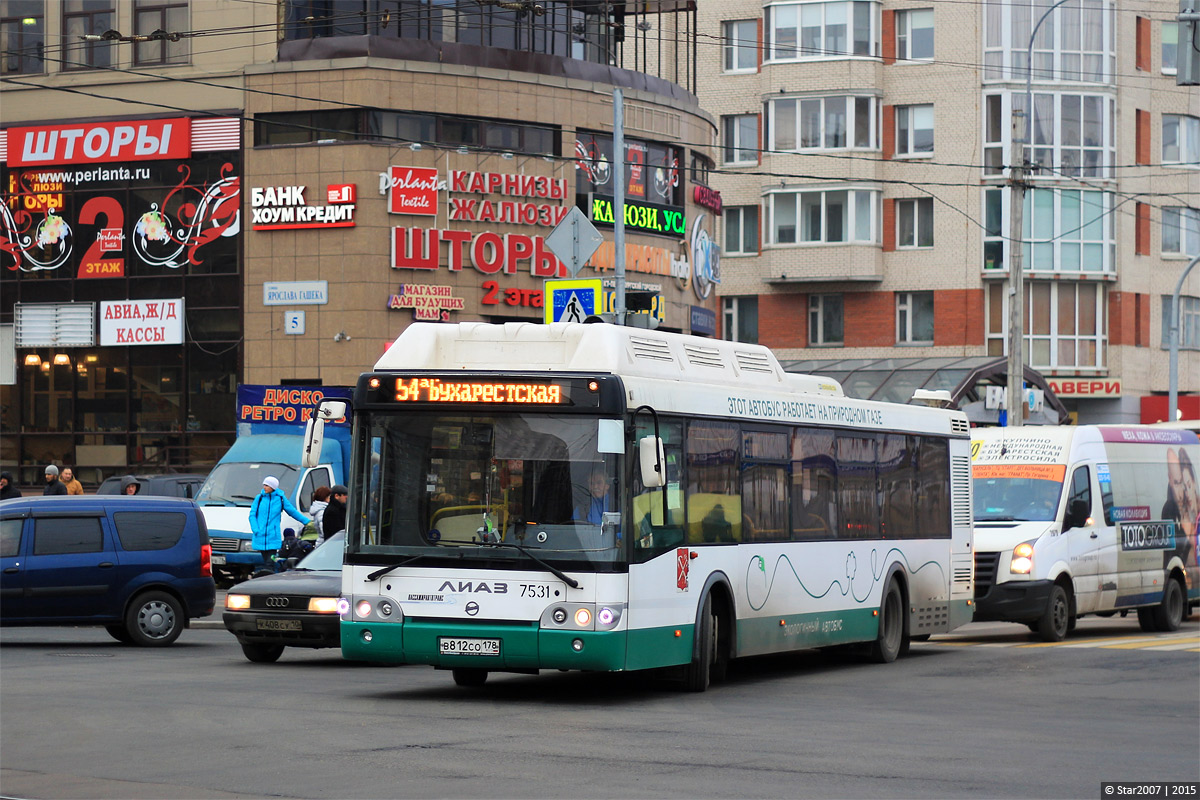 Санкт-Петербург, ЛиАЗ-5292.71 № 7531