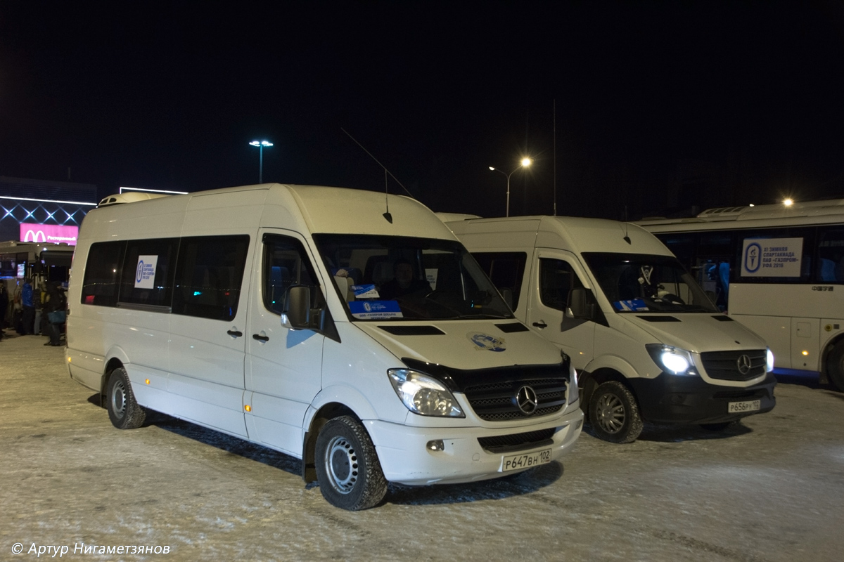 Башкортостан, Mercedes-Benz Sprinter W906 316CDI № Р 647 ВН 102