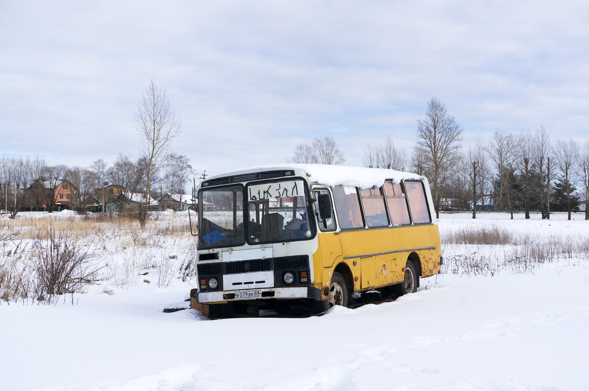 Тверская область, ПАЗ-3205-110 № В 079 ВК 69; Тверская область — Нерабочие машины