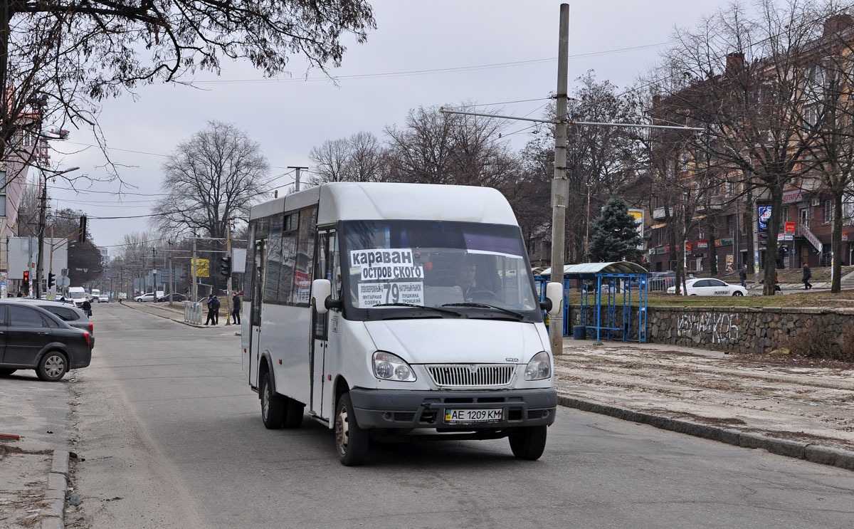 Днепропетровская область, Рута 25 № AE 1209 KM