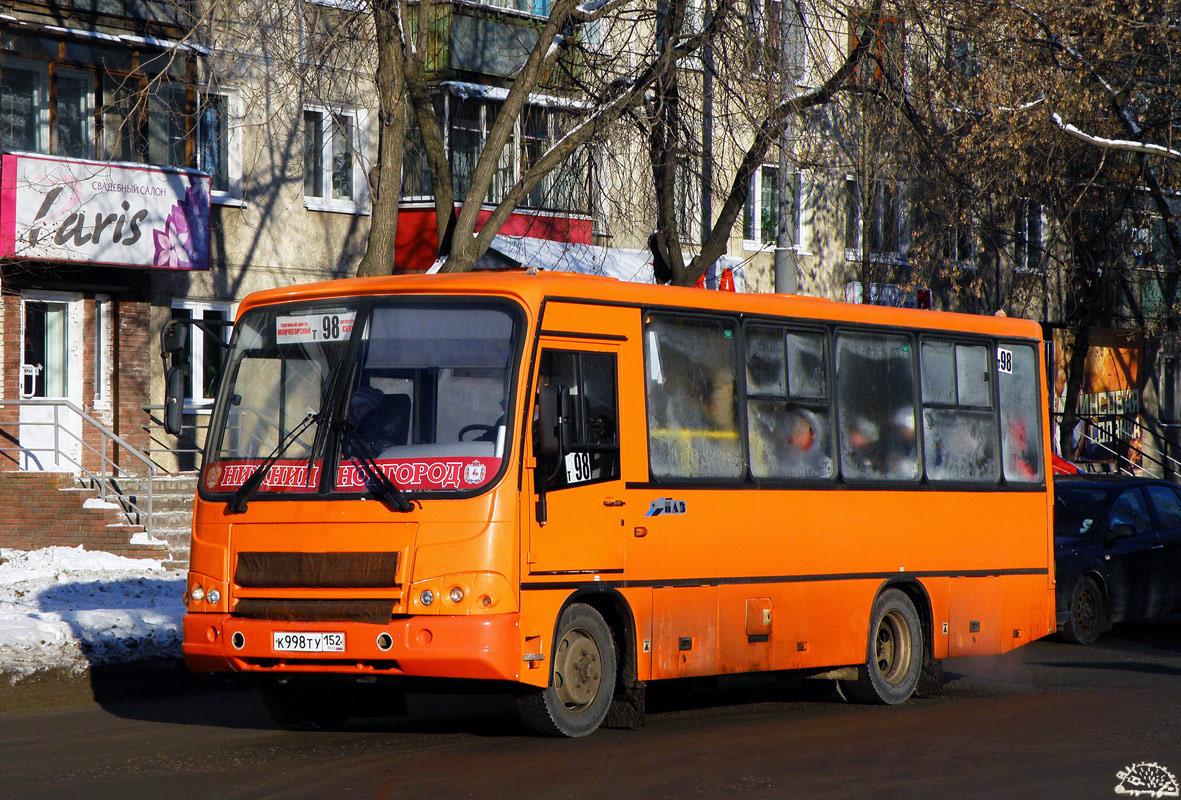 Нижегородская область, ПАЗ-320402-05 № К 998 ТУ 152