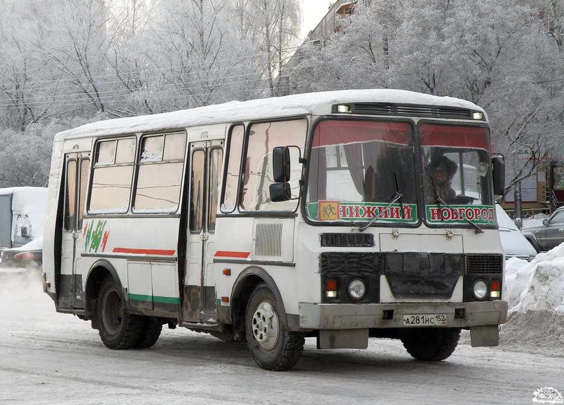 Нижегородская область, ПАЗ-32054 № А 281 НС 152