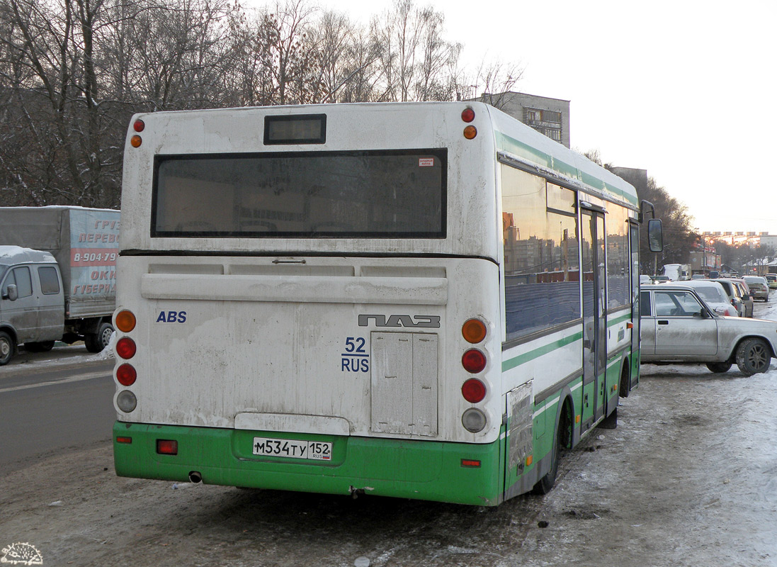 Нижегородская область, ПАЗ-3237 № М 534 ТУ 152