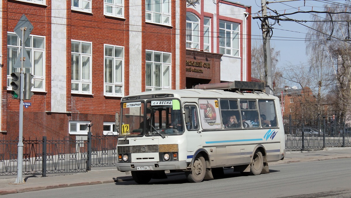 Томская область, ПАЗ-32054 № К 177 ВК 70