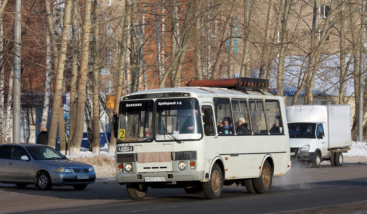 Tomsk region, PAZ-32054 # М 303 ТК 70
