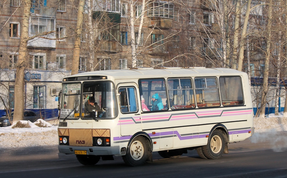 Томская область, ПАЗ-32051-110 № АС 678 70