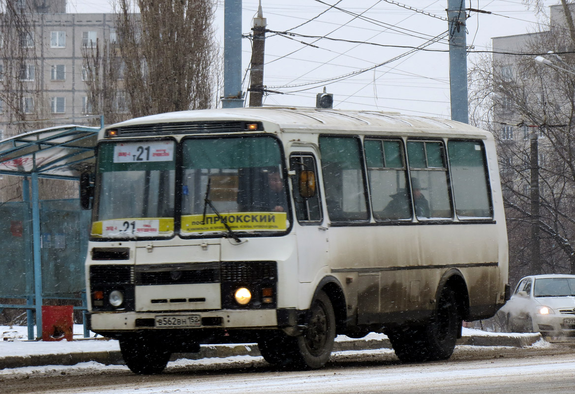 Нижегородская область, ПАЗ-3205-110 № В 562 ВН 152