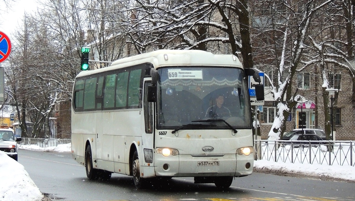 Ленинградская область, JAC HK6120 № 5537