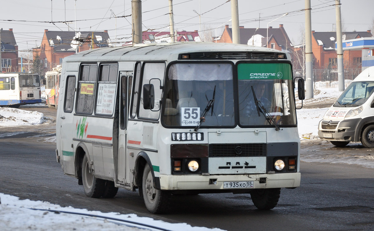 Омская область, ПАЗ-32053 № 17004