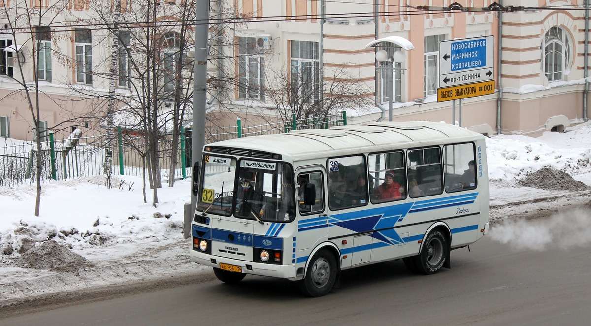 Томская область, ПАЗ-32054 № АС 966 70