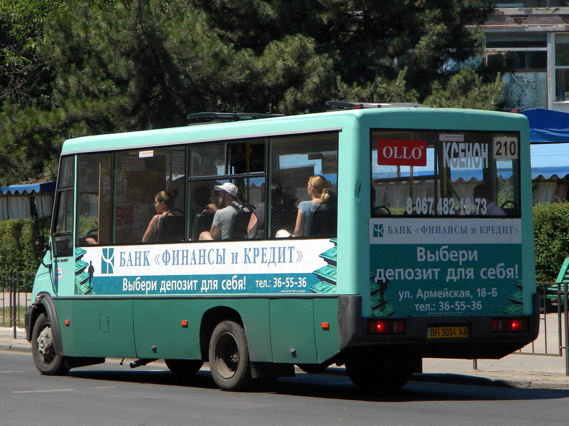 Одесская область, ГалАЗ-3207.05 "Виктория" № BH 3034 AA