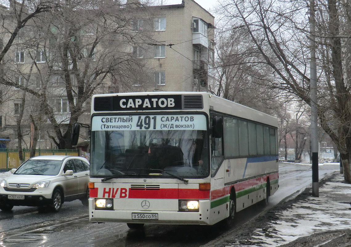 Саратовская область, Mercedes-Benz O407 № Х 550 СО 64 — Фото — Автобусный  транспорт