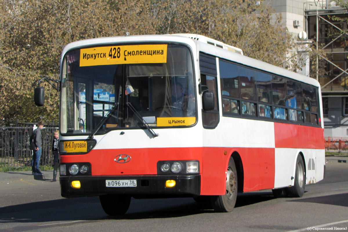 Иркутская область, Hyundai Super AeroCity № В 096 ХН 38 — Фото — Автобусный  транспорт