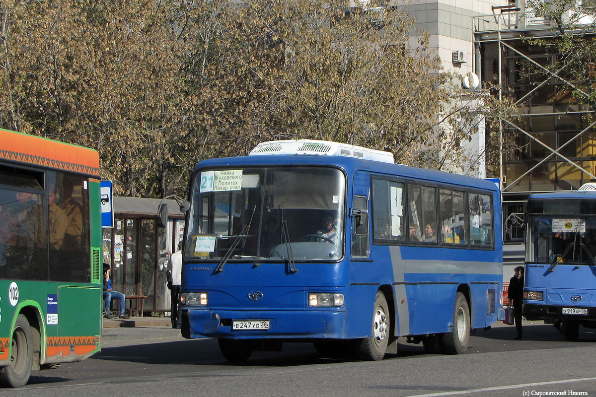 Иркутская область, Daewoo BM090 Royal Midi № Е 247 УО 38