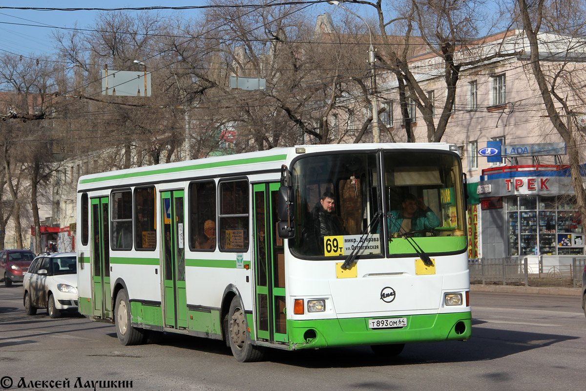 Воронежская область, ЛиАЗ-5256.35 № Т 893 ОМ 64