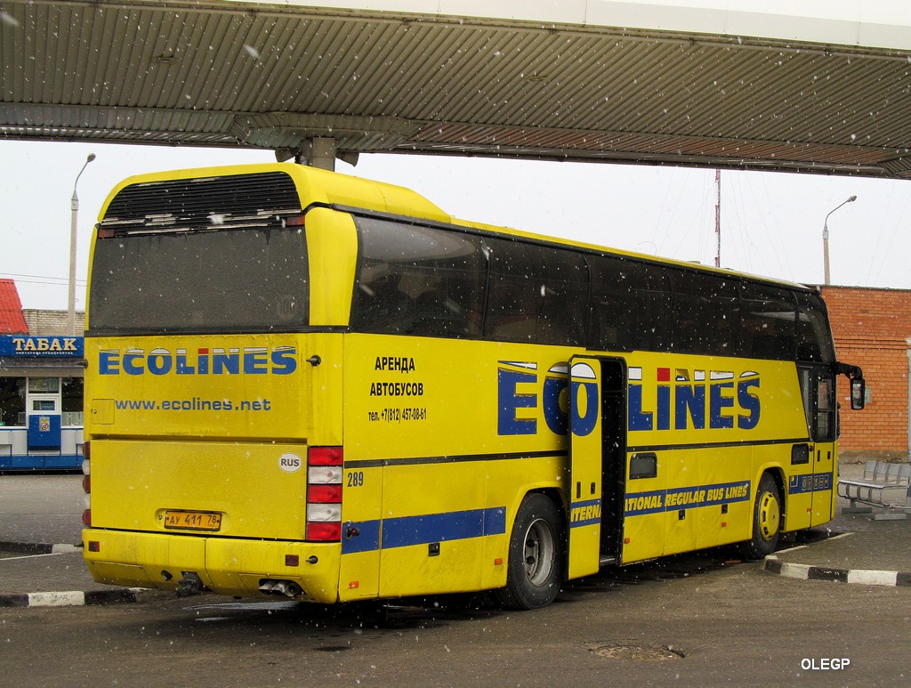 Санкт-Петербург, Neoplan N116 Cityliner № 289