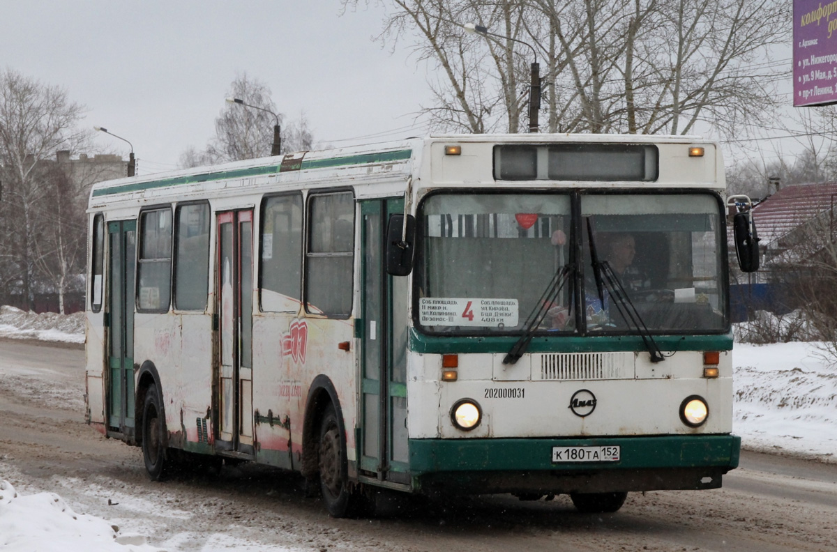 Нижегородская область, ЛиАЗ-5256.00 № К 180 ТА 152