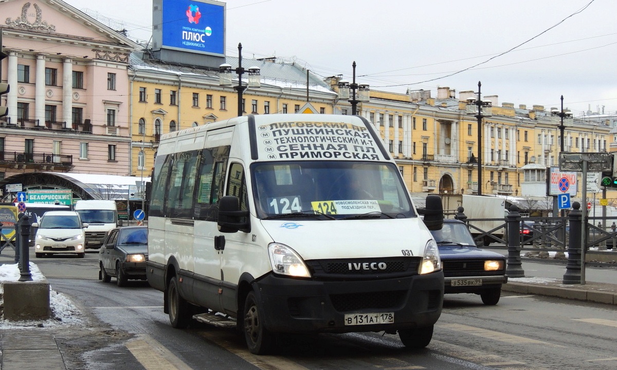 Санкт-Петербург, Нижегородец-2227UT (IVECO Daily) № 031