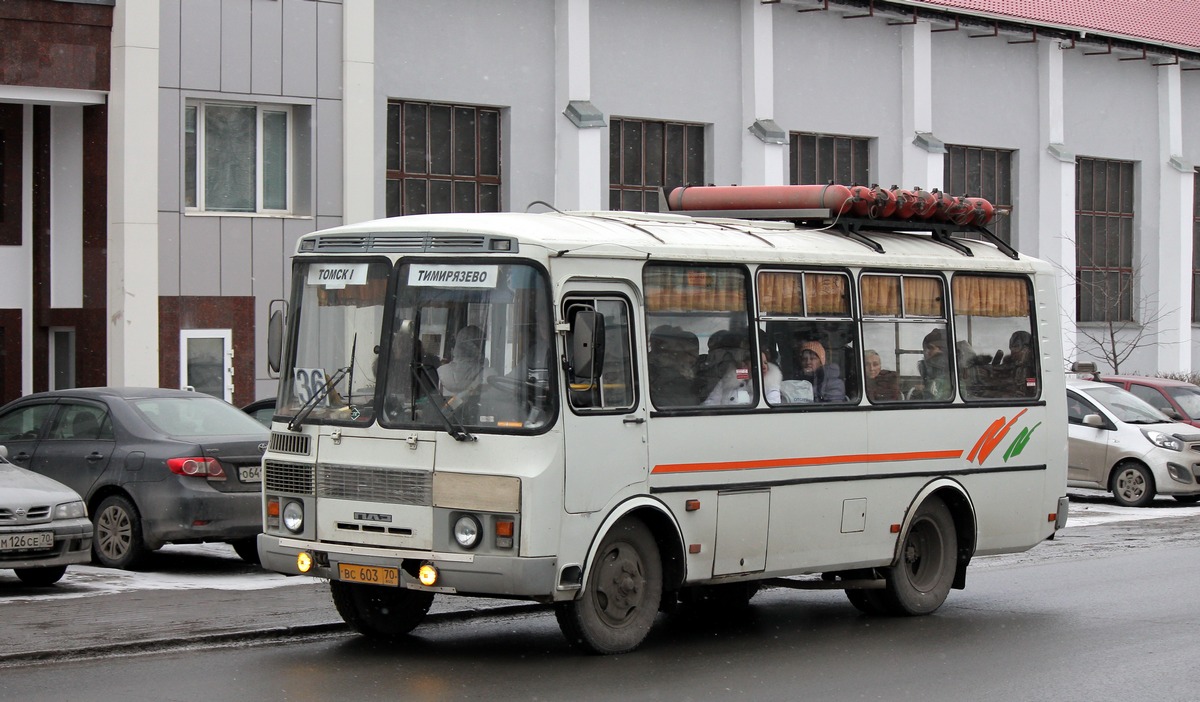 Oblast Tomsk, PAZ-32054 Nr. ВС 603 70