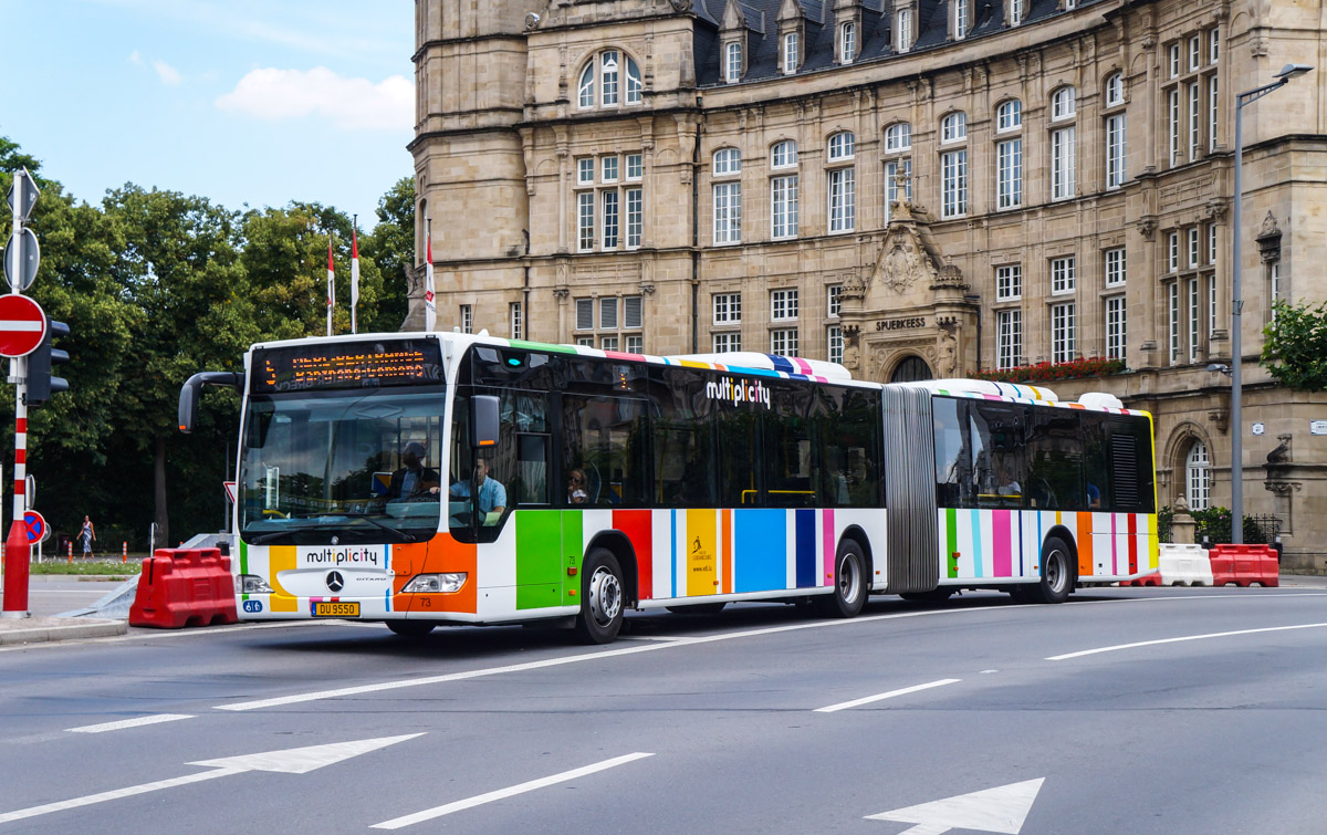 Люксембург, Mercedes-Benz O530G Citaro facelift G № 73