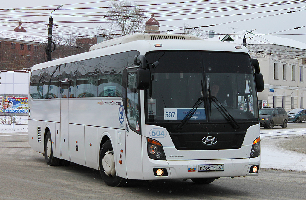 Челябинская область, Hyundai Universe Space Luxury № 504