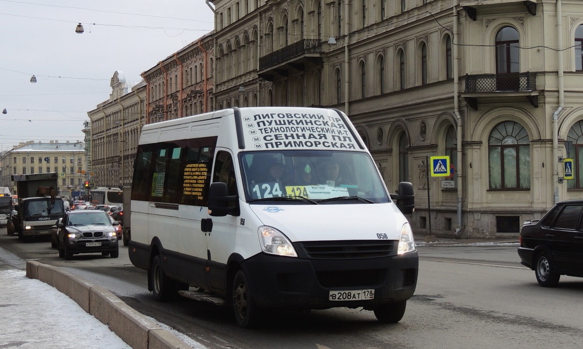 Санкт-Петербург, Нижегородец-2227UT (IVECO Daily) № 058