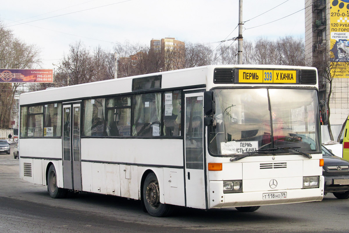 Perm region, Mercedes-Benz O407 № Т 118 НО 59