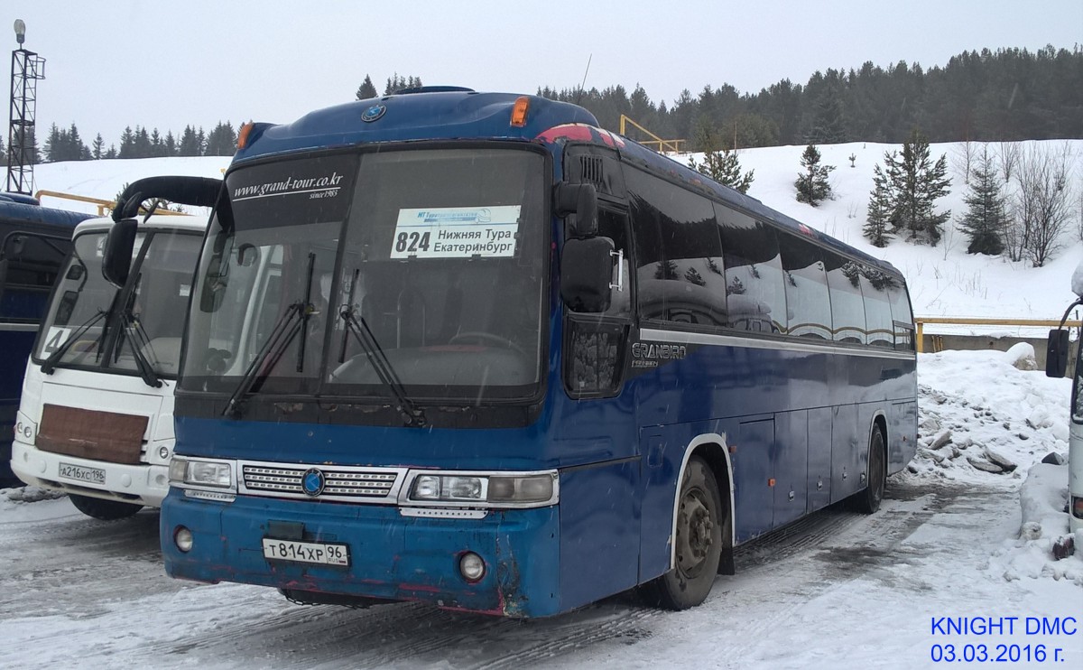 Свердловская область, Kia KM959S Granbird Parkway № Т 814 ХР 96