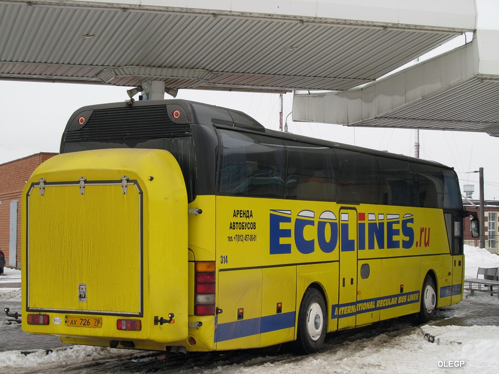 Санкт-Петербург, Neoplan N1116 Cityliner № 314