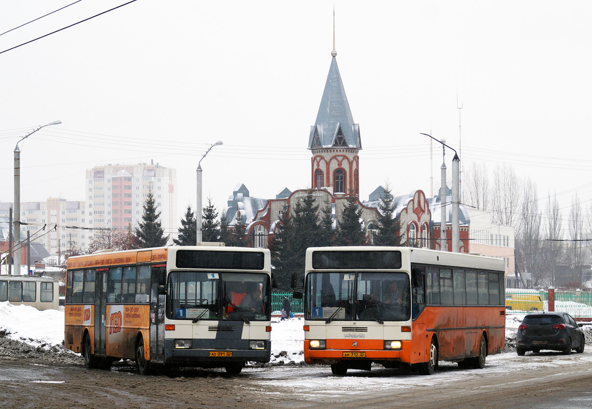 Altayskiy kray, Mercedes-Benz O405 № АН 712 22; Altayskiy kray, Mercedes-Benz O405 № АО 091 22; Altayskiy kray — Miscellaneous photos