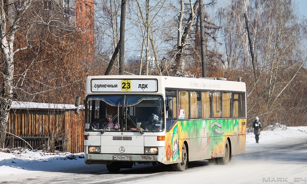 Красноярский край, Mercedes-Benz O405 № Р 743 МН 124