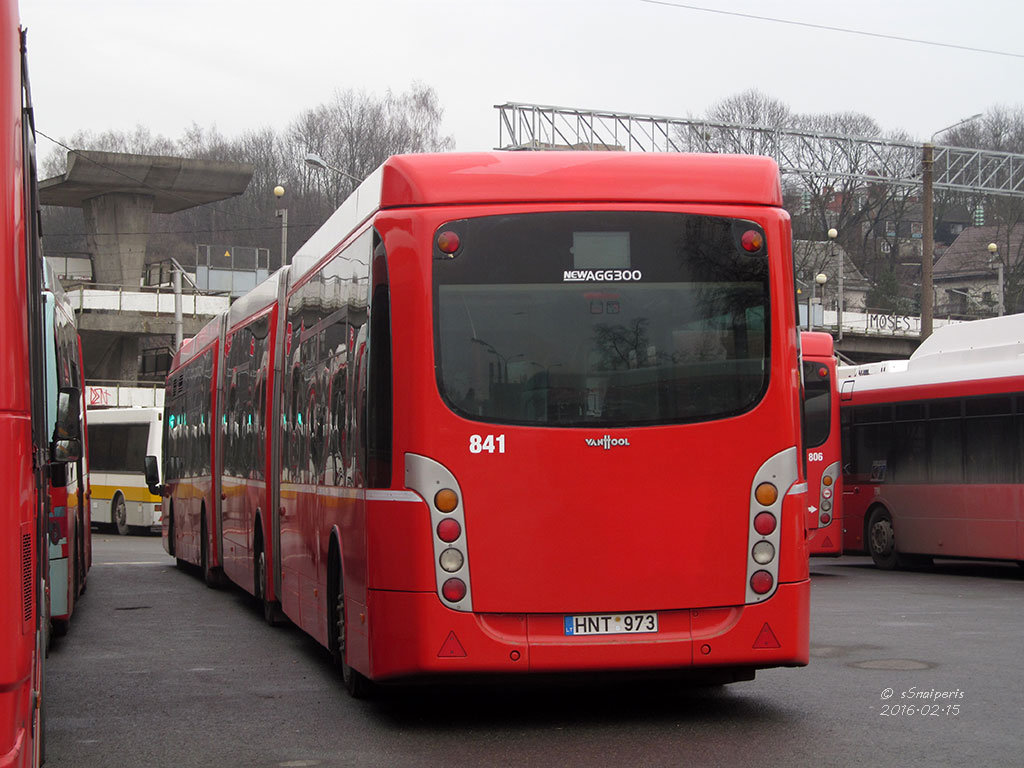 Литва, Van Hool New AGG300 № 841