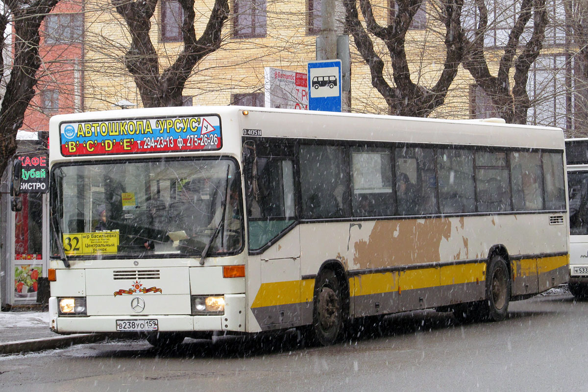 Пермский край, Mercedes-Benz O405N № В 238 УО 159