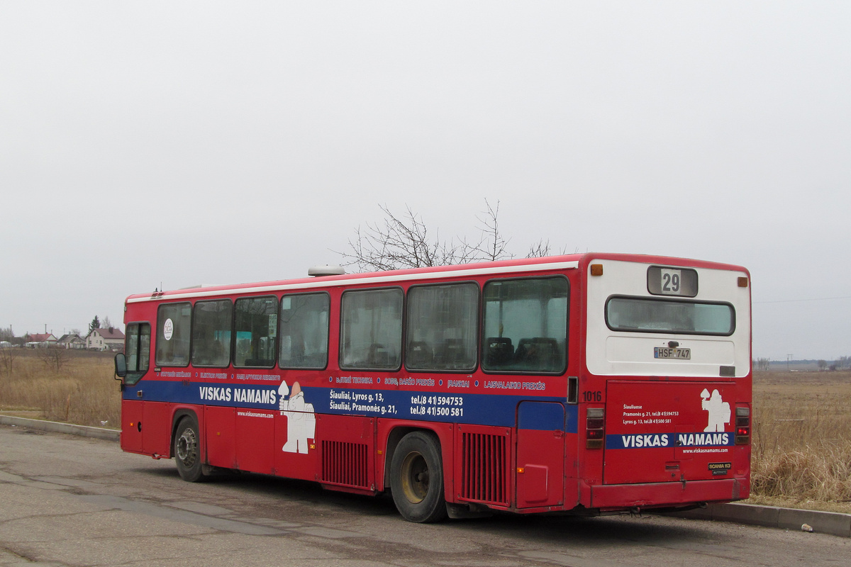 Литва, Scania CN113CLB № 1016