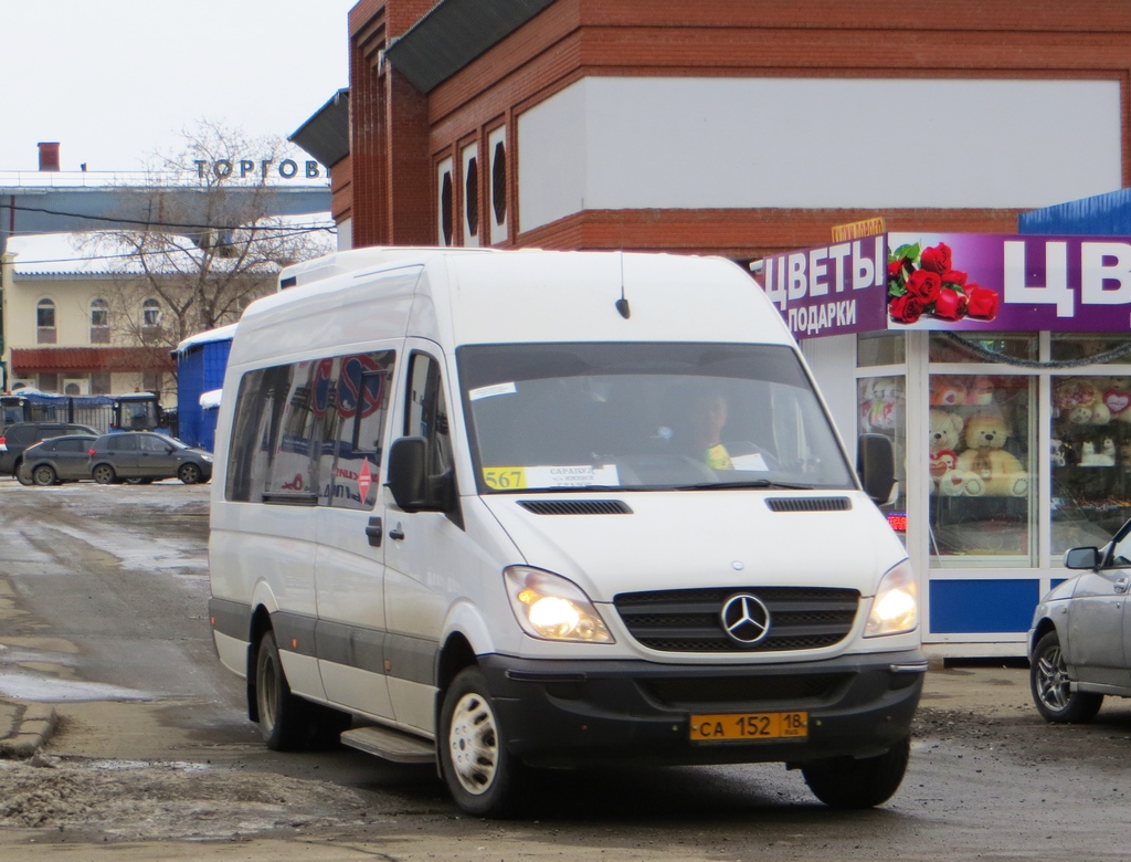 Удмуртия, Луидор-223602 (MB Sprinter) № СА 152 18