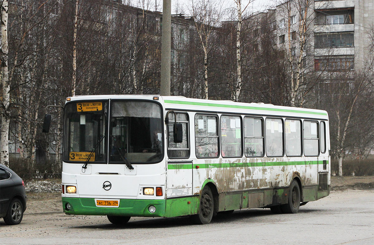 Архангельская область, ЛиАЗ-5256.45 № АС 736 29