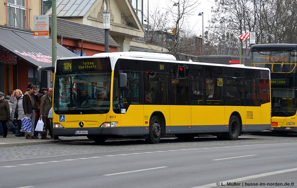 Берлин, Mercedes-Benz O530 Citaro facelift № 8613