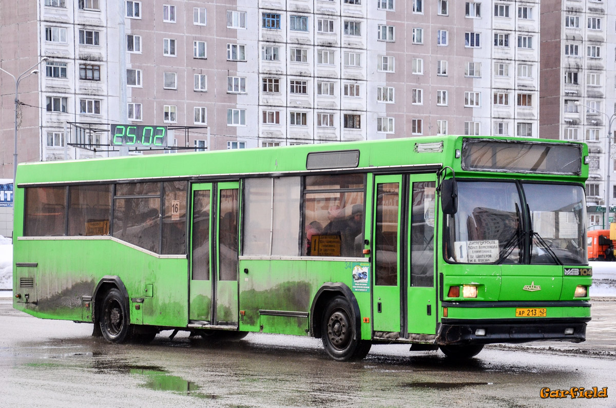 Кемеровская область - Кузбасс, МАЗ-104.С21 № 34