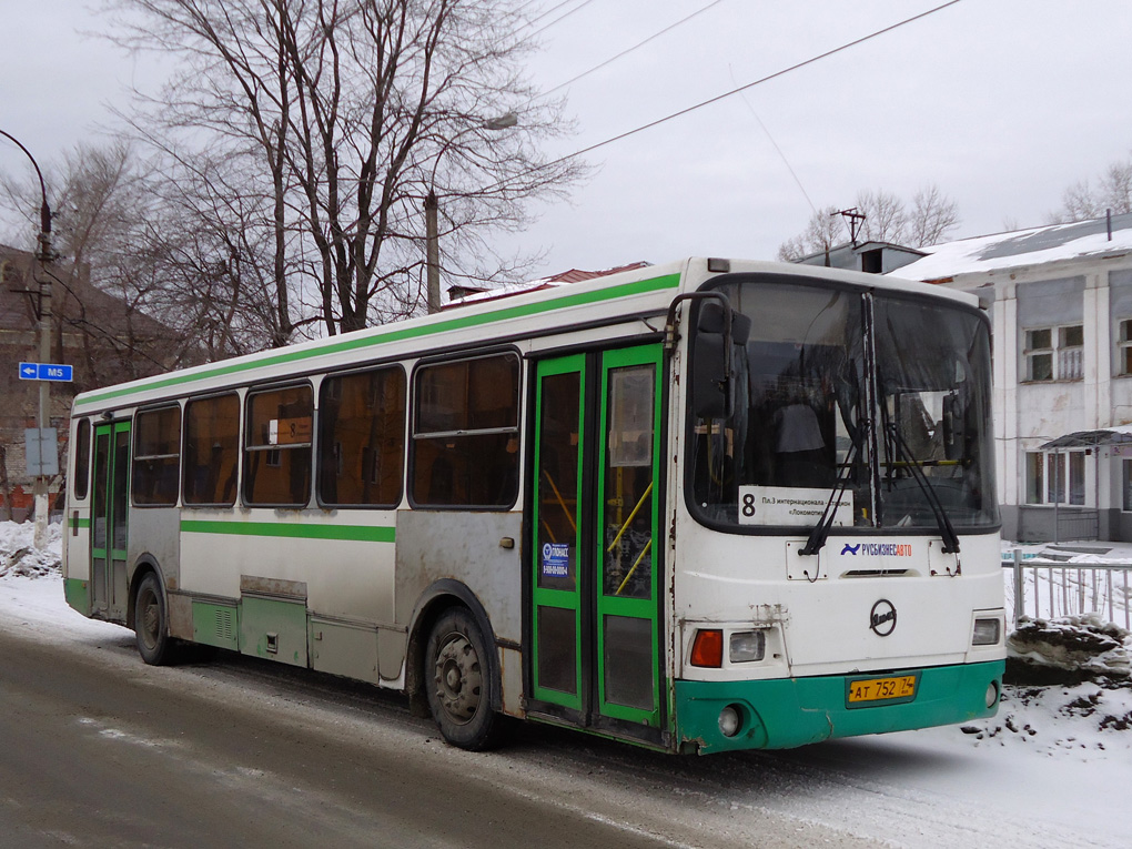 Челябинская область, ЛиАЗ-5256.35-01 № АТ 752 74