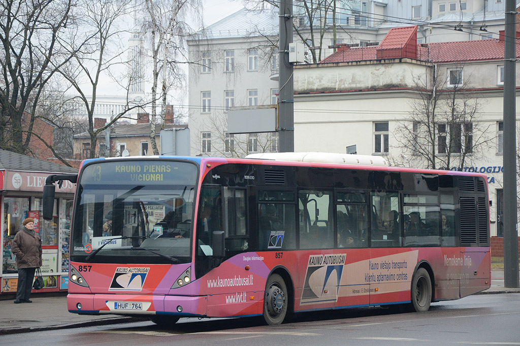 Литва, Van Hool New A330 № 857