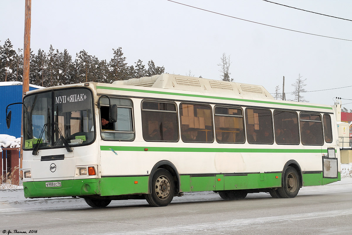 Саха (Якутия), ЛиАЗ-5256.57 № В 988 ЕС 14